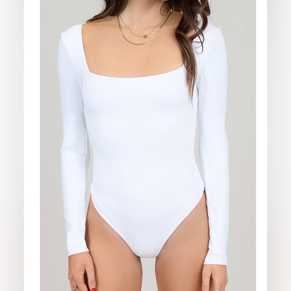 Free People Square Neck Bodysuit